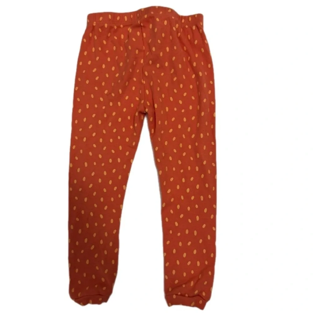 Size 2T Pack Of Two Orange and Black Kids Bottoms